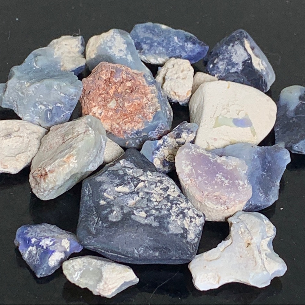 162.5 Carats Lightning Ridge Potch Opal Rough Lot Lightning Ridge Australia